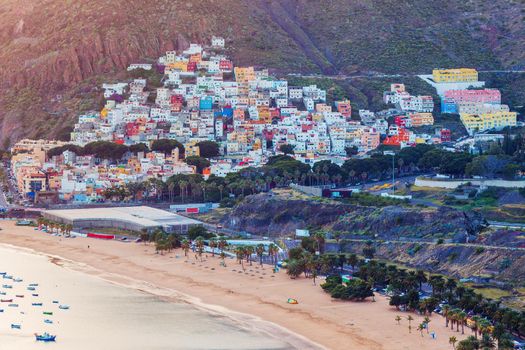 San Andres panorama. San Andres, Santa Cruz de Tenerife. Tenerife, Canary Islands, Spain.