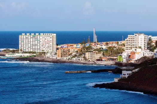 Punta del Hidalgo panorama. Tenerife, Canary Islands, Spain.