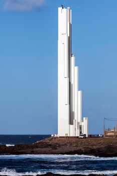 Punta del Hidalgo Lighthouse. Tenerife, Canary Islands, Spain.