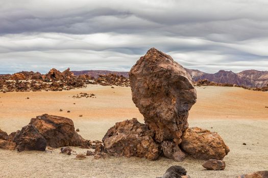 Teide National Park. Tenerife, Canary Islands, Spain.
