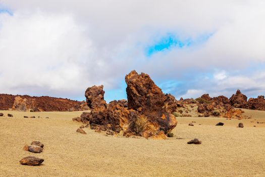 Teide National Park. Tenerife, Canary Islands, Spain.