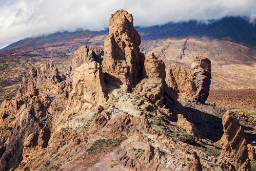 Teide National Park. Tenerife, Canary Islands, Spain.