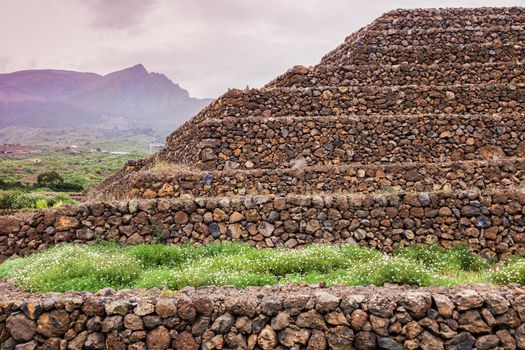 Pyramids of Guimar. Tenerife, Canary Islands, Spain.