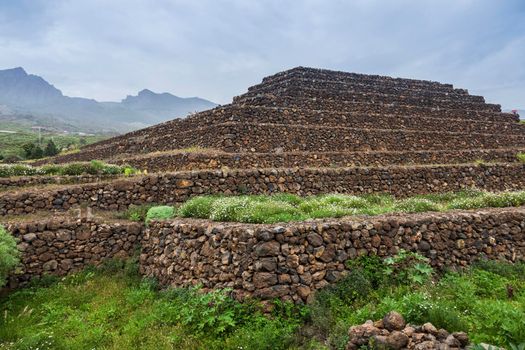 Pyramids of Guimar. Tenerife, Canary Islands, Spain.