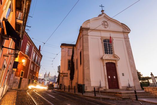 Church of Saint Lucy in Lisbon. Lisbon, Portugal.