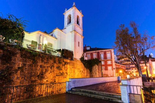 Church of Saint Lucy in Lisbon. Lisbon, Portugal.