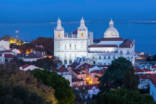 Sao Vicente de Fora Monastery in Lisbon. Lisbon, Portugal.