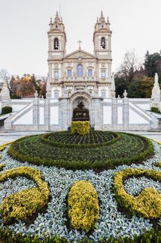 Bom Jesus do Monte Sanctuary in Tenoes. Tenoes, Braga, Norte Region, Portugal.