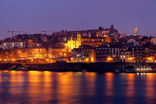 Historic Centre of Porto by Douro River. Porto, Norte, Portugal.