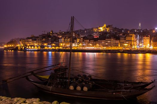 Historic Centre of Porto by Douro River. Porto, Norte, Portugal.
