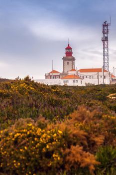 Cabo da Roca Lighthouse. Colares, Lisbon, Portugal.