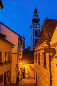 Beautiful Cesky Krumlov. Cesky Krumlov, South Bohemia, Czech Republic.