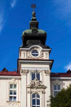 St. Elisabeth Hospital in Cieszyn . Cieszyn, Slaskie, Poland.