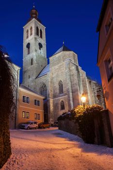 St. Jacob Church in Kutna Hora. Kutna Hora, Central Bohemian Region, Czech Republic.