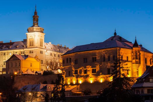 Former Jesuit College in Kutna Hora. Kutna Hora, Central Bohemian Region, Czech Republic.