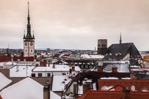Panorama of Olomouc. Olomouc, Olomouc Region, Czech Republic.