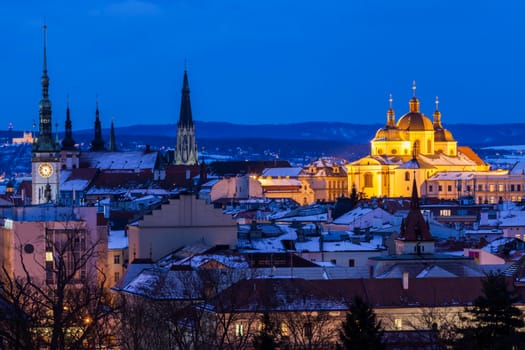 Panorama of Olomouc. Olomouc, Olomouc Region, Czech Republic.