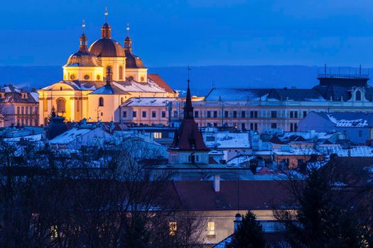 Panorama of Olomouc. Olomouc, Olomouc Region, Czech Republic.