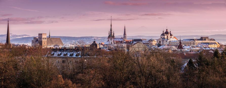 Panorama of Olomouc. Olomouc, Olomouc Region, Czech Republic.