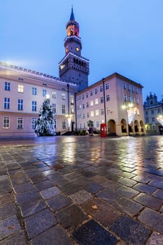 City Hall in Opole. Opole, Opolskie, Poland.