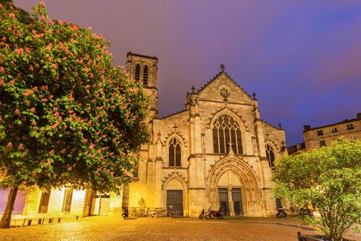 St. Pierre Church in Bordeaux. Bordeaux, Nouvelle-Aquitaine, France.