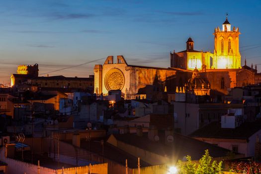 Tarragona Cathedral of Santa Maria. Tarragona, Catalonia, Spain.