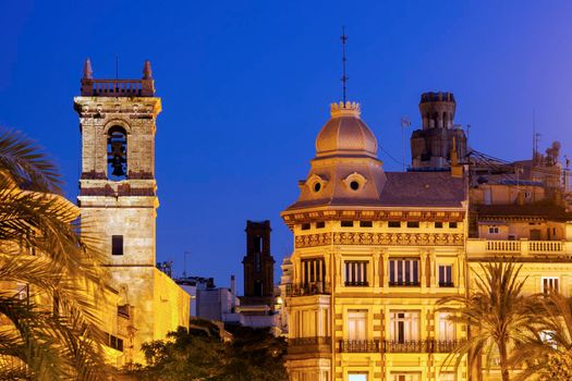 Old architecture of Valencia. Valencia, Valencian Community, Spain.