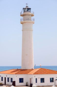 Torrox Lighthouse. Torrox, Andalusia, Spain.