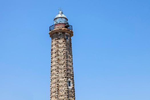 Punta Doncella Lighthouse. Estepona, Andalusia, Spain.