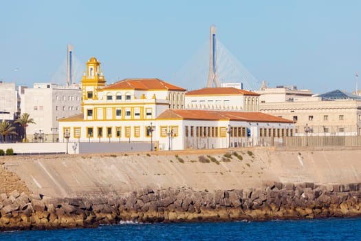 La Pepa Bridge in Cadiz. Cadiz, Andalusia, Spain.