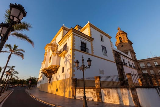 Santo Domingo Church in Cadiz. Cadiz, Andalusia, Spain.