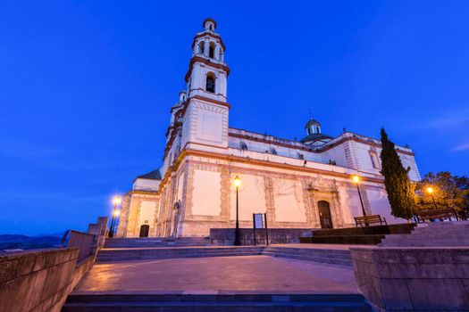 Parish of Our Lady of the Incarnation in Olvera. OLvera, Andalusia, Spain.