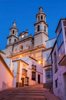 Parish of Our Lady of the Incarnation in Olvera. OLvera, Andalusia, Spain.