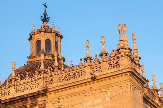 Church of the Sagrario in Seville. Seville, Andalusia, Spain.