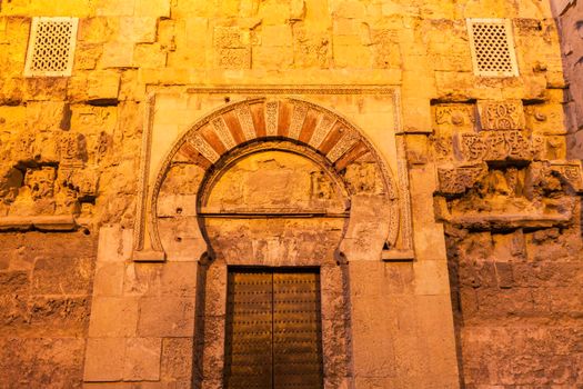 The Mosque–Cathedral of Cordoba. Cordoba, Andalusia, Spain.