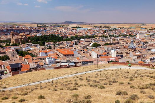 Architecture of Consuegra. Consuegra, Castile-La Mancha, Spain.