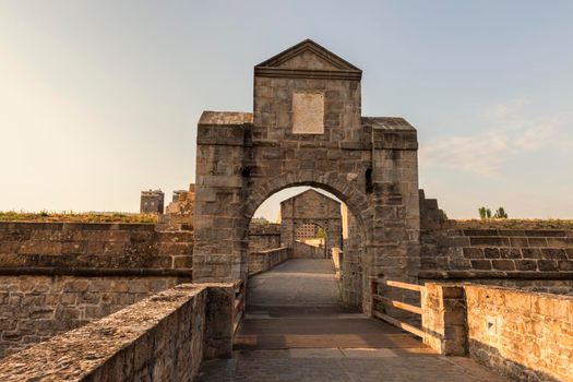 The citadel of Pamplona. Pamplona, Navarre, Spain.