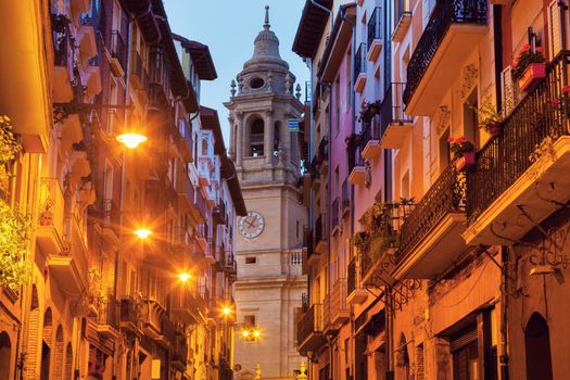 Catedral de Santa Maria in Pamplona. Pamplona, Navarre, Spain.