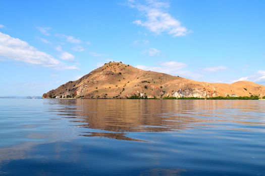 View of an island in the Komodo National Park, Indonesia