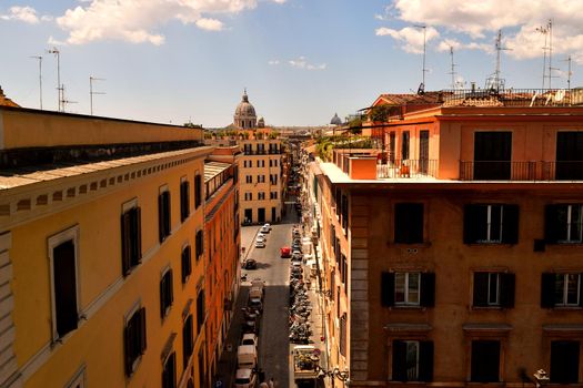 May 25th 2020, Rome, Italy: View of the Piazza di Spagna without tourists due to the phase 2 of lockdown