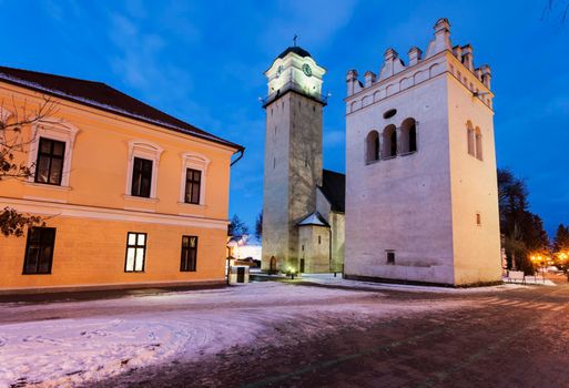 Church of St. Egidius in Poprad. Poprad, Slovakia
