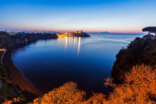Marina Corricella on Procida Island. Procida, Campania, Italy