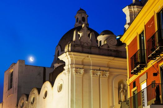 Church of St. Stephen in Capri. Capri, Campania, Italy