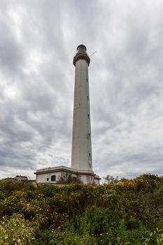 Punta San Cataldo Lighthouse in Bari. Bari, Apulia, Italy