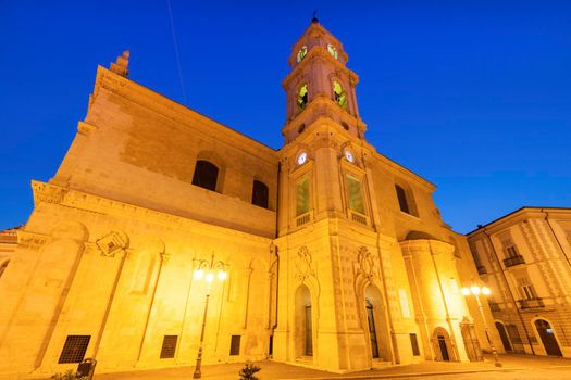 Cathedral of  Santa Maria in Foggia. Foggia, Apulia, Italy