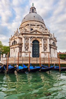 Santa Maria della Salute in Venice.  Venice, Veneto, Italy