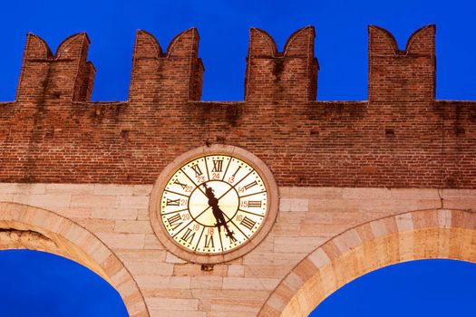 Bra Gate in Verona. Verona, Veneto, Italy