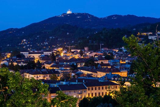 Basilica of Superga in Turin. Turin, Piedmont, Italy