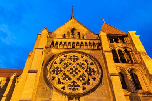 Lausanne Cathedral. Lausanne, Vaud, Switzerland.