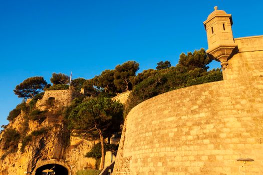 Fort Antoine in Monaco. Monaco-Ville, Monaco.